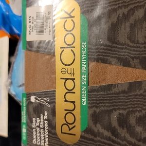 9 pairs of Round the clock vintage pantyhose